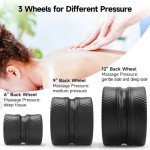 FitBeast 3-Piece Foam Roller Set for Pain Relief