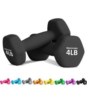 Balelinko 4LB Weights for Home Workouts