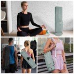 Large Yoga Mat Bag with Strap and Pockets