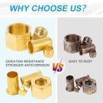 Compression Sleeve Ferrule Fitting Assortment Kit - 120pcs