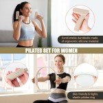Paleclouds Pilates Kit with Dumbbells and Ring