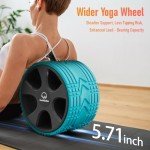 Luckcolor Deep Tissue Massage Back Roller Wheel