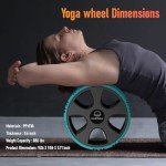 Luckcolor Deep Tissue Massage Back Roller Wheel
