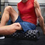 RumbleRoller Full Size Textured Foam Roller - Blue