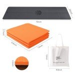 Foldable 5mm Yoga Mat with Carrying Bag