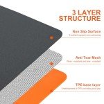 Foldable 5mm Yoga Mat with Carrying Bag