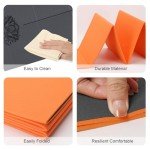 Foldable 5mm Yoga Mat with Carrying Bag