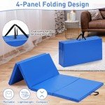 Joppoint 4-Panel Folding Gymnastics Mat for Kids