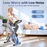 VANNECT 5-In-1 Folding Exercise Bike with Resistance Bands