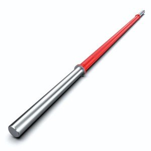 TECHNOAGE 6FT 350LBS Olympic Barbell for Weightlifting