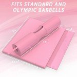 Lights Mountain 2-in-1 Foam Barbell Pad - Pink