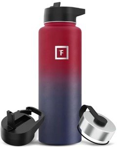 Leakproof Insulated Water Bottle with Straw