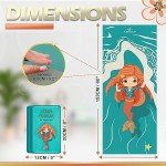 Kids Yoga Mat Set with Dolls and Yoga Cards
