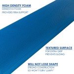 Blue Half Round Foam Roller for Muscle Relief