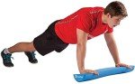 Blue Half Round Foam Roller for Muscle Relief