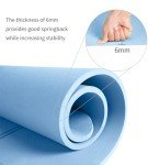 Extra Large Non-Slip Yoga Mat with Carry Bag