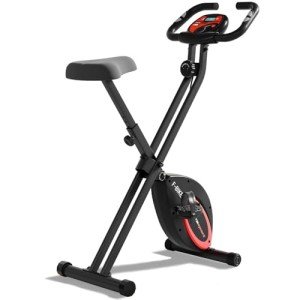 Ultrasport Folding Exercise Bike with Silent Operation