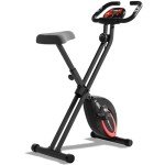 Ultrasport Folding Exercise Bike with Silent Operation
