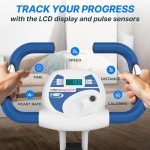 Ultrasport Folding Exercise Bike with Silent Operation