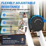 Ultrasport Folding Exercise Bike with Silent Operation