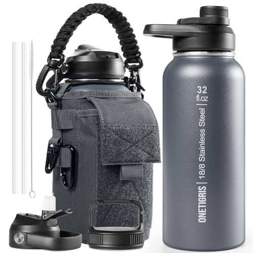 OneTigris 32 oz Tactical Insulated Water Bottle