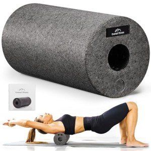 EVEREST FITNESS 30 cm Foam Roller - Medium Hardness
