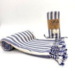Turkish Cotton Beach Towel & Backpack Combo
