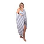 Turkish Cotton Beach Towel & Backpack Combo
