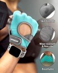 Breathable Workout Gloves for Women - Excellent Grip