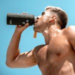 Stainless Steel Insulated Water Bottle 1L - Black