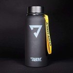 Stainless Steel Insulated Water Bottle 1L - Black