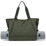 Waterproof Yoga Mat Tote Bag with Storage Pocket