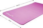 UTTAM Extra Thick Yoga Mat with Carry Strap
