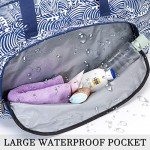 Large Canvas Yoga Mat Bag with Wet Pocket