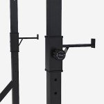 Adjustable Multi-Functional Squat Rack with Dip Handles