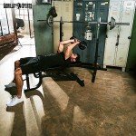Adjustable Multi-Functional Squat Rack with Dip Handles