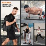 KUYOU Portable Home Gym with Resistance Bands & Bar