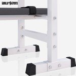 GORILLA SPORTS® Adjustable Weight Bench & Dip Station