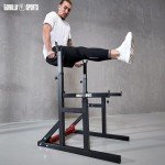 GORILLA SPORTS® Adjustable Squat Rack with Dip Handles