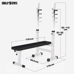 GORILLA SPORTS® Adjustable Weight Bench & Dip Station