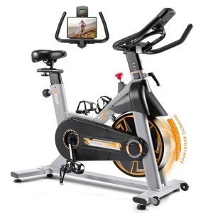RIKSION Magnetic Spin Bike for Home Gym