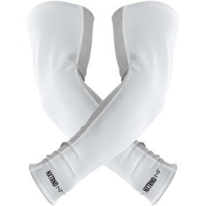 Nxtrnd Air-TEK Compression Arm Sleeves - White