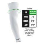 Nxtrnd Air-TEK Compression Arm Sleeves - White