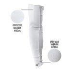 Nxtrnd Air-TEK Compression Arm Sleeves - White