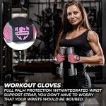 FIGHTSENSE Non-Slip Weight Lifting Workout Gloves