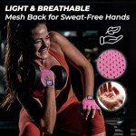 FIGHTSENSE Non-Slip Weight Lifting Workout Gloves