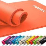 POWRX Premium Yoga Exercise Mat with Accessories