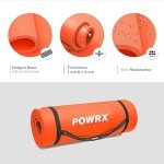 POWRX Premium Yoga Exercise Mat with Accessories