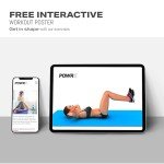 POWRX Premium Yoga Exercise Mat with Accessories