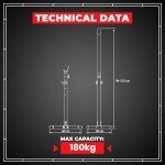 K-Sport Adjustable Barbell Squat Rack & Bench